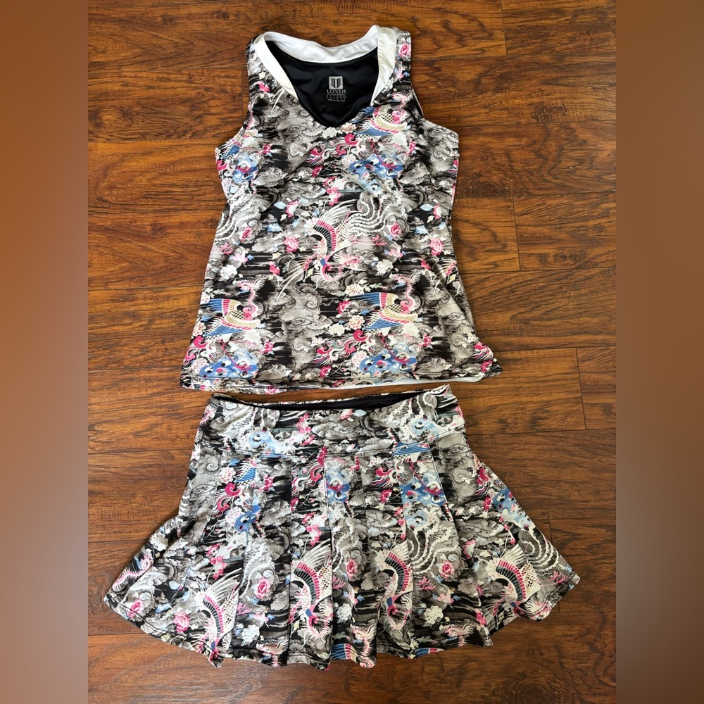 ELEVEN By Venus Williams Skort and Tank Set Size Medium
